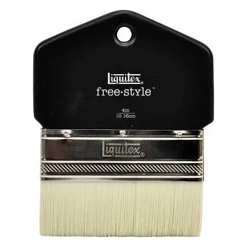 Umělecký štětec Široký štětec Liquitex Free Style Paddle 10cm (Široký štětec Liquitex Free Style Paddle 10cm)