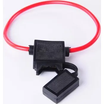 Autopojistky Pojistkové pouzdro pro ploché pojistky s vodičem 1,5mm