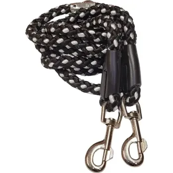 Vodítko pro psa Palkar přepínací vodítko pro psy 250 cm x 14 mm černo-bílá
