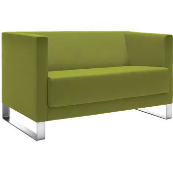 Sedací souprava VELA - 2V, křeslo, látka VX EV 20 - látka zelená