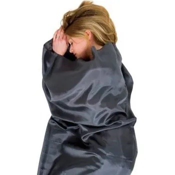 Spacák Vložka do sp.pytle LIFESYSTEMS SILK SLEEPING BAG LINER RECTANGULAR GREY