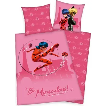 Povlečení Povlečení Kouzelná Beruška pink