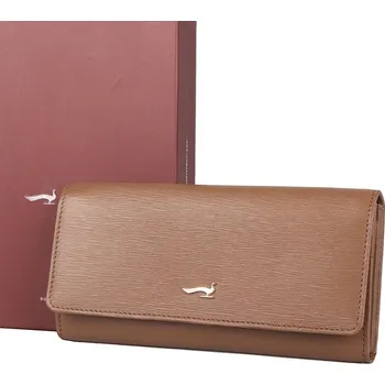 Peněženka Dámská luxusní kožená peněženka Marta Ponti no. P004 hnědá