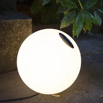 Lampička Martinelli Luce Bowl venkovní koule Ø 35 cm - kabelu se zástrčkou 300 cm bílá, černá, oranžová 1 x 15 W LED - Doprava zdarma