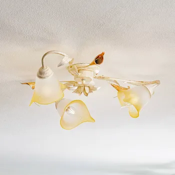 ONLI Stropní světlo Lucrezia tříramenné, slonová kost slonovina 3 x 6 W LED - Doprava zdarma