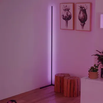 Lampička LEDVANCE SMART+ WiFi Floor Rohová stojací lampa černá 200 cm LED 20 W celkem - Doprava zdarma