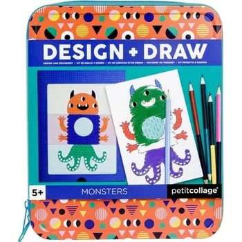 kreativní sada Petit Collage Vytvoř si příšerku