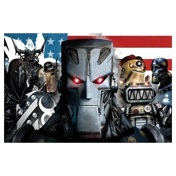 Puzzle ZEE PRODUCTION Puzzle 2000 AD: A.B.C.Warriors 500 dílků