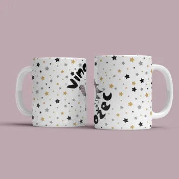 Hrnek Vínorožec - Žlutá