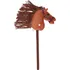Hobby horsing Hobby Horse kůň na tyči se zvuky 70 x 27 x 10 cm