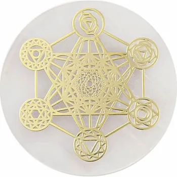 Selenit Symboly čaker - dekorace cca 0,75 x 6 cm