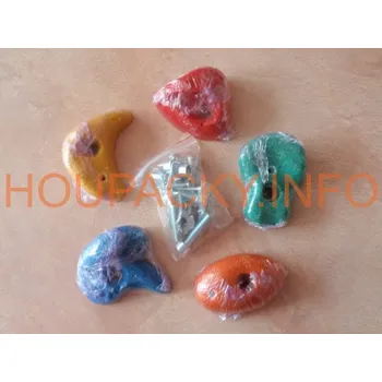 Úchyt pro horolezeckou stěnu Lezecké kameny mix barev velikost S