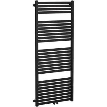 Radiátor CERANO - Otopné těleso Vincenzo - kombinované D5 - 600W - černá matná - 1330x600 mm