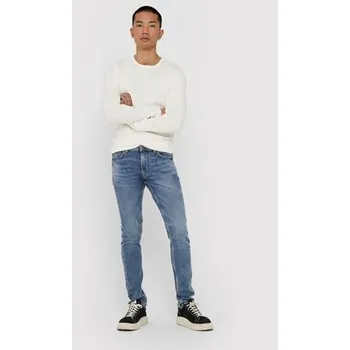 Pánské džíny Only & Sons Jeansy Loom 22018653 Modrá Slim Fit 28_30