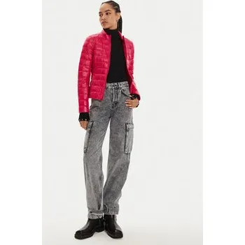 Dámská větrovka Patrizia Pepe Vatovaná bunda CO0178/A503-M513 Růžová Regular Fit 40