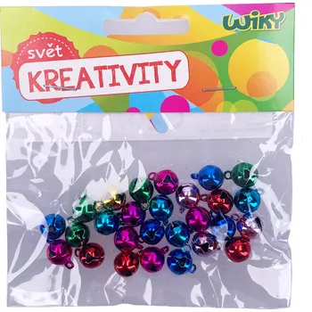 Vánoční dekorace UNIPAP Zvonek W016620 rolnička 257711