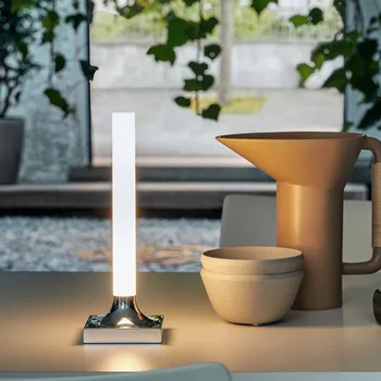 Lampička Kartell Goodnight LED stolní lampa IP20 chrom 1 x 1,6 W LED - Doprava zdarma