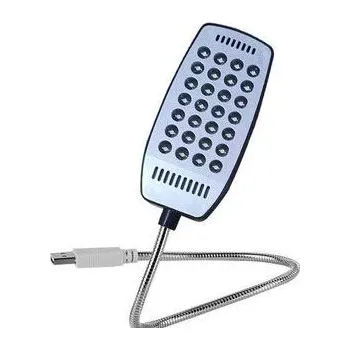Lampička USB lampička modrá bez vypínače - LED 28x