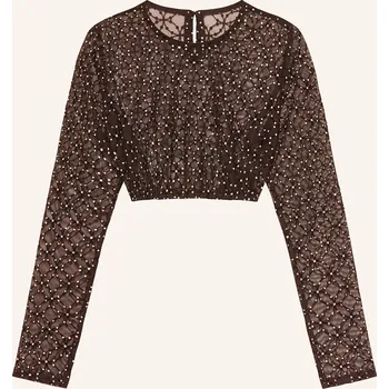 Dámská halenka Johann & Johanna Dámská Dirndl Halenka S Ozdobnými Kamínky,...