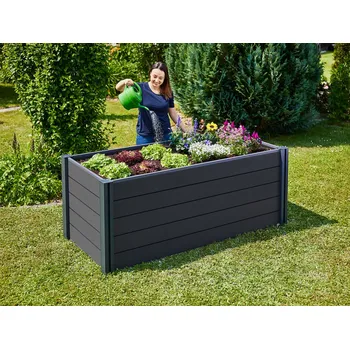 Vyvýšený záhon Gutta vyvýšený záhon Elevada Varianta: 202 x 80 x 75 cm antracit