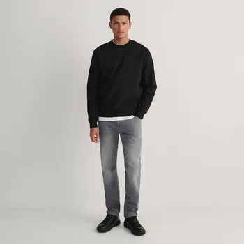 Pánské džíny Reserved - Džíny slim se sepraným efektem - světle šedá - 6464H-09J - 6464H-09J-292-3