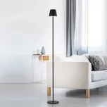 JUST LIGHT. GmbH JUST LIGHT. Nabíjecí stojací lampa Euria LED, černá, železo, IP54 1 x 2,5 W LED - Doprava zdarma