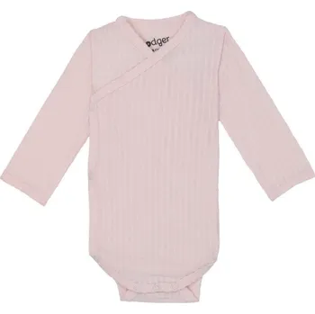 LODGER Prodyšné body s dlouhým rukávem Romper Seersucker Tan Vel. 50