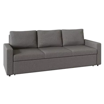 Sedací souprava TAMARA, pohovka, látka šedá