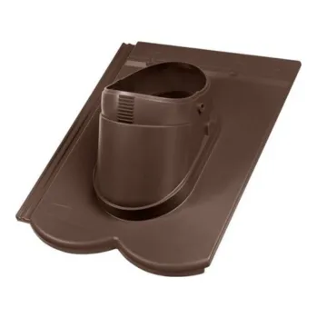 betonová krytina BRAMAC Taška průchozí DuroVent Reviva hnědá