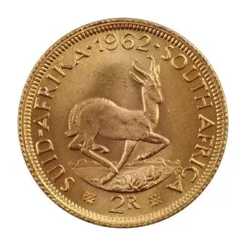 2 Rand zlatá mince Jižní Afrika