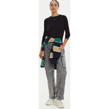 Pánský svetr Tommy Jeans Svetr Essential DW0DW17254 Černá Regular Fit XXS