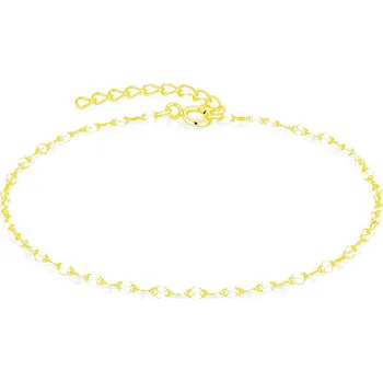 Náramek Olivie Stříbrný náramek GOLD 9024 Ag 925; ≤0,5 g.