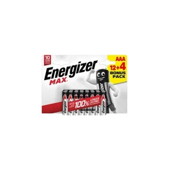 Energizer LR03/16 Max AAA 12+4 zdarma