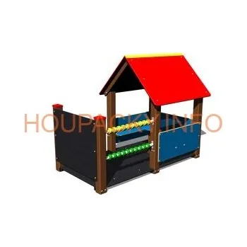 Dětský domeček Domeček DO203K - celokovový