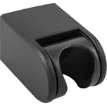 Nástěnný, otočný držák sprchy, černý AWD Interior 1792