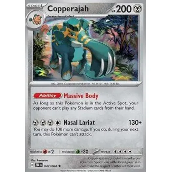 Karetní hra Pokémon SFA 042/064 Copperajah - Shrouded Fable Stav: Near Mint, Verze: HOLO
