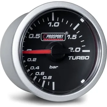 Prosport Performance Přídavný budík řady Clear Lens, měřená hodnota tlak turba