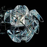 Luceplan Hope - designové nástěnné světlo čirá, stříbrná 1 x 105 W - Doprava zdarma