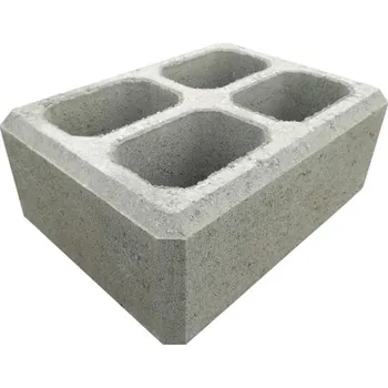 Plot Betonový plot Simple Block HX 1/30/AF přírodní 30x40 cm