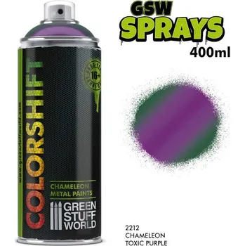 Green Stuff World TOXIC PURPLE - Colorshift Chameleon Spray - 400ml (Green Stuff World)