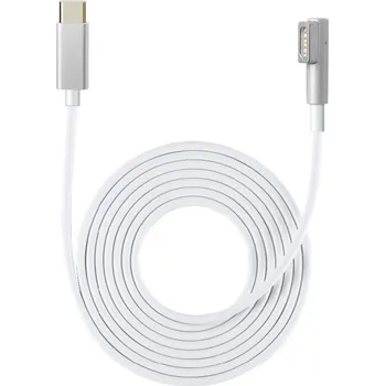 Náhradní díl pro mobilní telefon 1.8M Type-C to MagSafe1 L-Style 5Pin Charging Cable White