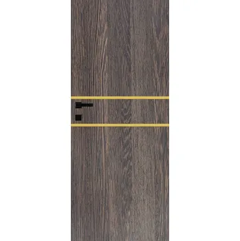 Vasco Doors Rego vzor 2 VD-REG22960 kašmír Průchozí šíře dveří: 80 / 197 cm, Orientace dveří: Pravé, Provedení dveří: Bezfalcové