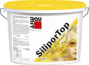 Omítka Baumit SiliporTop silikonová tenkovrstvá omítka 3 mm 25 kg