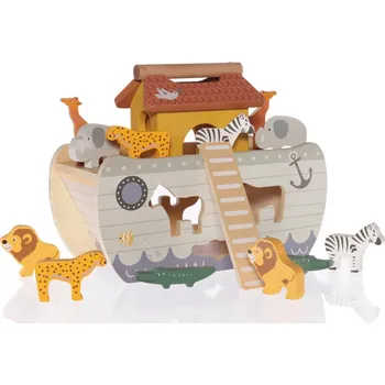 Dřevěná hračka ZOPA Dřevěná vkládačka Archa