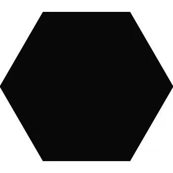 Dlažba KEROS Element Hexa Gresová Dlažba 23x27 cm Negro Mat R9