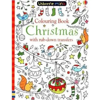 První čtění Colouring Book Christmas with Rub-Down Transfers - Smith, Sam