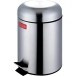 Nerezový nášlapný odpadkový koš TORO Retro 3l