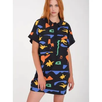 Dámské šaty ŠATY VOLCOM Arthur Longo S/S - černá - L + při osobním odběru 1 671 Kč