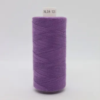 Nit Ariadna Polyesterová niť Talia 120 - 1000m fialová 7221