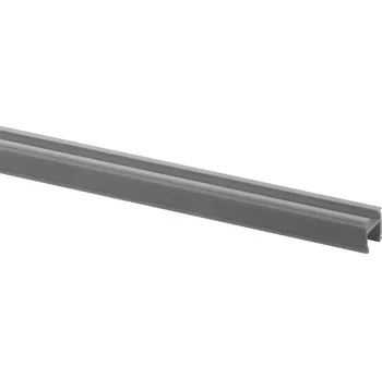Zábradlí Profil pro LED pásky pro krycí lištu, "nacvaknout" dovnitř, délka 2500 mm, plast